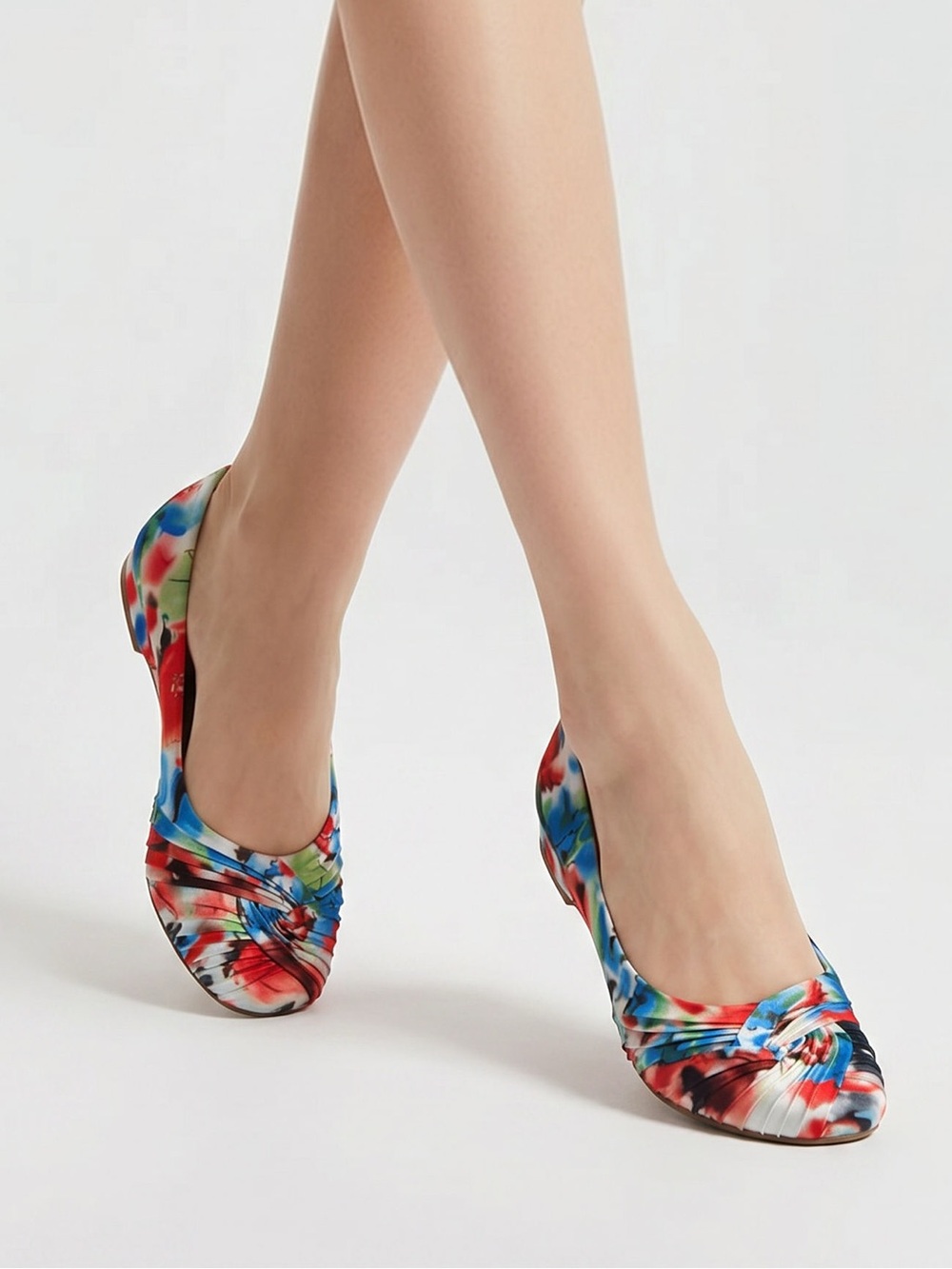 Earthies Vanya Multi Orange Floral (NEVER WORN)